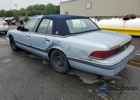 1992 Mercury Grand Marquis Ls from USA, damaged, VIN 2MECM75W3NX713196